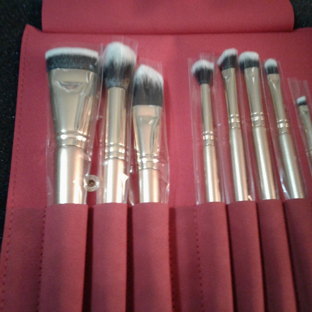 Luxie glitter and Gold set